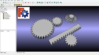 FreeCAD Gear Workbench (FCGear Module) FreeCAD Gear Workbench (FCGear Module)