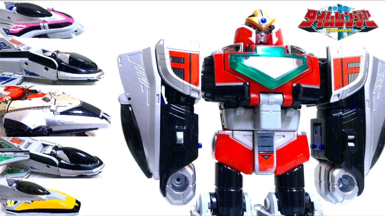 【Mirai Sentai Time ranger】BANADAI 3D Formation DX Time Robo / DX Time Force  Megazord wotafa's review