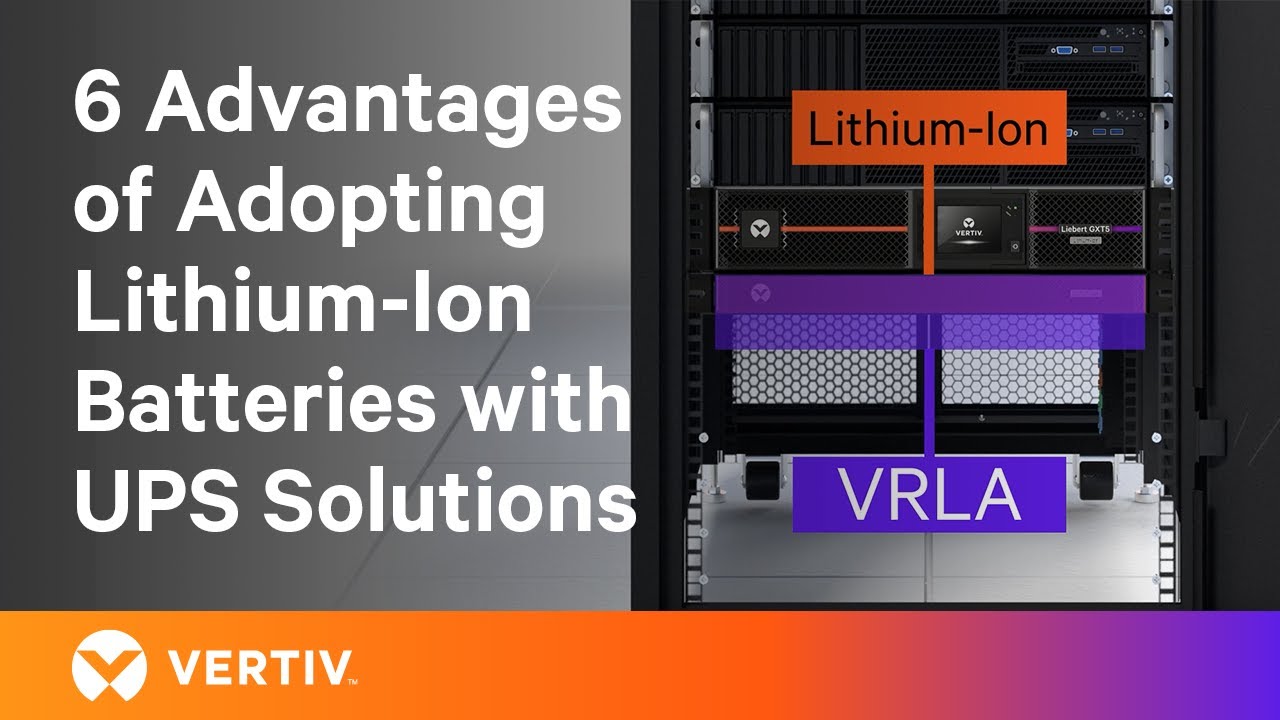 The Top 6 Advantages of Adopting Lithium-Ion Batteries with UPS Solutions for Edge Computing