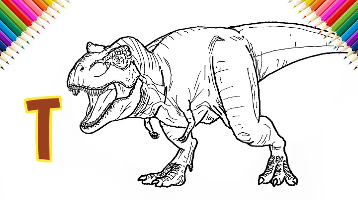 How to Draw Tyrannosaurus Rex | Step by Step