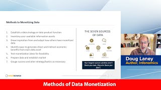 Methods of Data Monetization