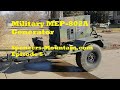 Spencers-Mountain MEP 802A Military Generator  - Episode 5 off grid adventure.