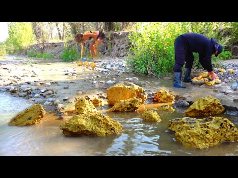 видео: Gold and Blue Diamonds! Nuggets and Miscellaneous Treasures Mined for Millions