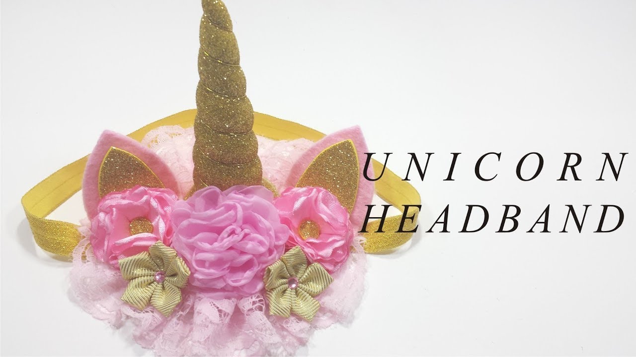 Unicorn Headband Tutorial 