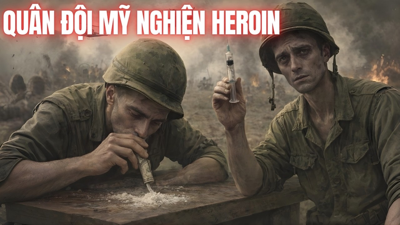 Quân đội MỸ từng NGHIỆN NGẬP như thế nào ở Việt Nam