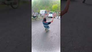 nicely stand one wheel#amazing stand# skate skaters skating #Mardan skating club #Mardan ska club…..