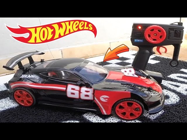 Hot Wheels Carro de Controle Remoto Rush - Candide Brinquedos 