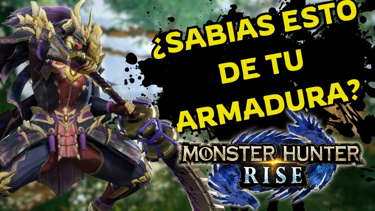 ¿Sabes que significa tu armadura Monster hunter rise?