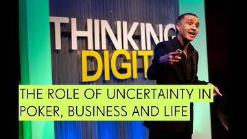 The Role of Uncertainty in Poker, Business and Life | Caspar Berry