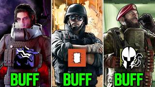 8 NEW BUFFS JUST DROPPED IN SIEGE (FIRST MINOR BALANCING PATCH)