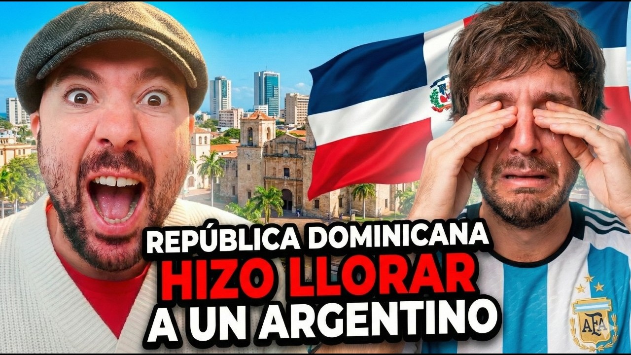 REPÚBLICA DOMINICANA HACE LLORAR A UN ARGENTINO… Y NO ES LO QUE IMAGINAS 🇩🇴🇦🇷