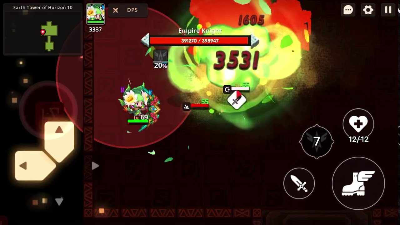 Guardian tales earth tower 10 fairy with her bow