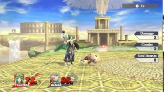 Palutena Jab Lock on Olimar
