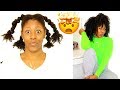 Instagram "Baddie" NATURAL HAIR + MAKEUP TUTORIAL