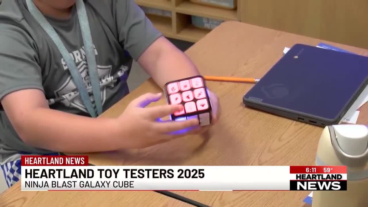 Heartland Toy Testers 2025: Ninja Blast Galaxy Cube
