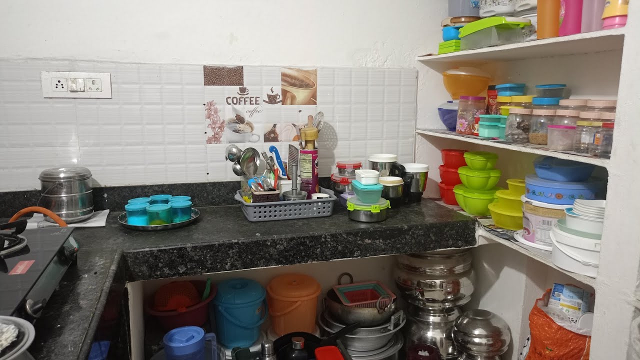 ❤️మా ఇంటి సింపుల్ & క్లీన్ కిచెన్✨మీ కోసం🥰😎#vlog#minivlog#subscribe#support#me#thankyou 