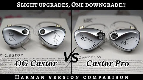New KZ Castor Pro (Harman version) 🔥  - Comparison with the OG - In depth review with Dimensions