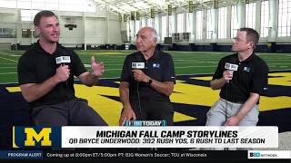 Michigan Fall Camp Insights: Backfield Breakouts, Bryce Underwood's Evolution & Defensive Depth