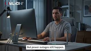 Power outages can interrupt network connections, remote access, and connected devices. MYLION MUC85