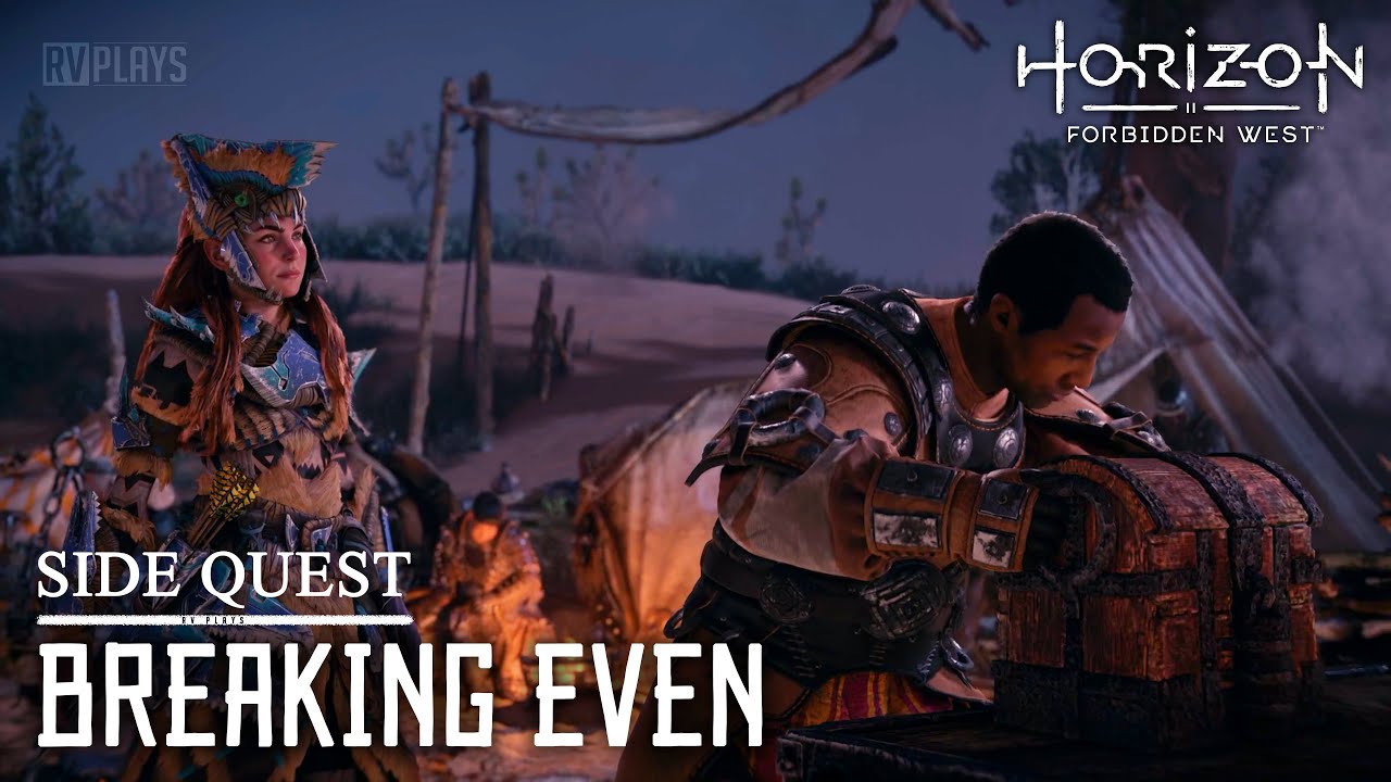 Horizon Forbidden West : Side Quest - Breaking Even (PS5 Gameplay)