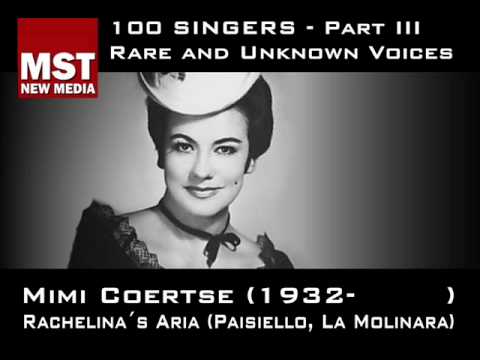 Part III: Rare and unknown voices - MIMI COERTSE