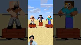 HELP Herobrine To Power Up And Pull The Strongest Person #friendship #short #trending #anime