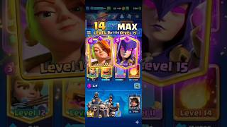 ​Level 15 Evolution Witch &amp; Valkyrie: The Unstoppable Duo! ⚔️💜 #clashroyale