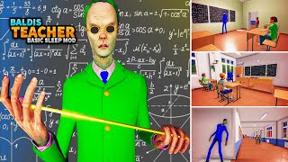 Baldi's Math Crazy Teacher:Basic Classic Party Mod screenshot 3