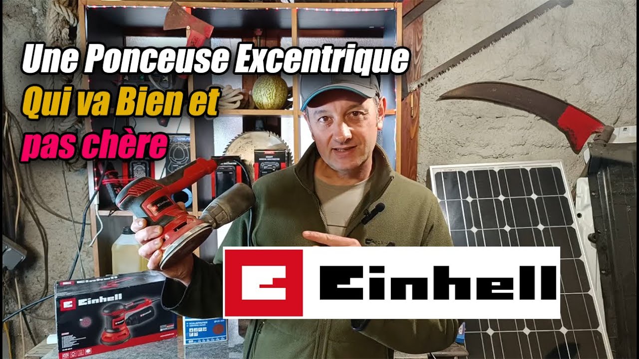 Ponceuse Excentrique Einhell TC-RS 425 E - 425W - Ø125mm - 26,000 Osc/min