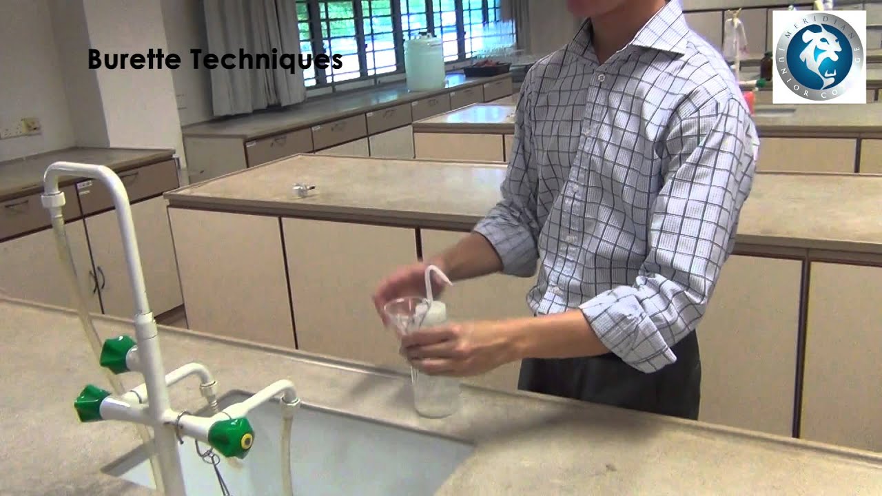 Experimental Techniques Burette Techniques YouTube