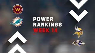 NFL Power Rankings Week 14