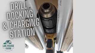 DIY Drill Station - ONE OF A KIND Charging and Docking for your Drills