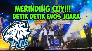MERINDING CUY!!! DETIK DETIK EVOS JUARA FFIM 2021#evosesport #freefireindonesia #freefire