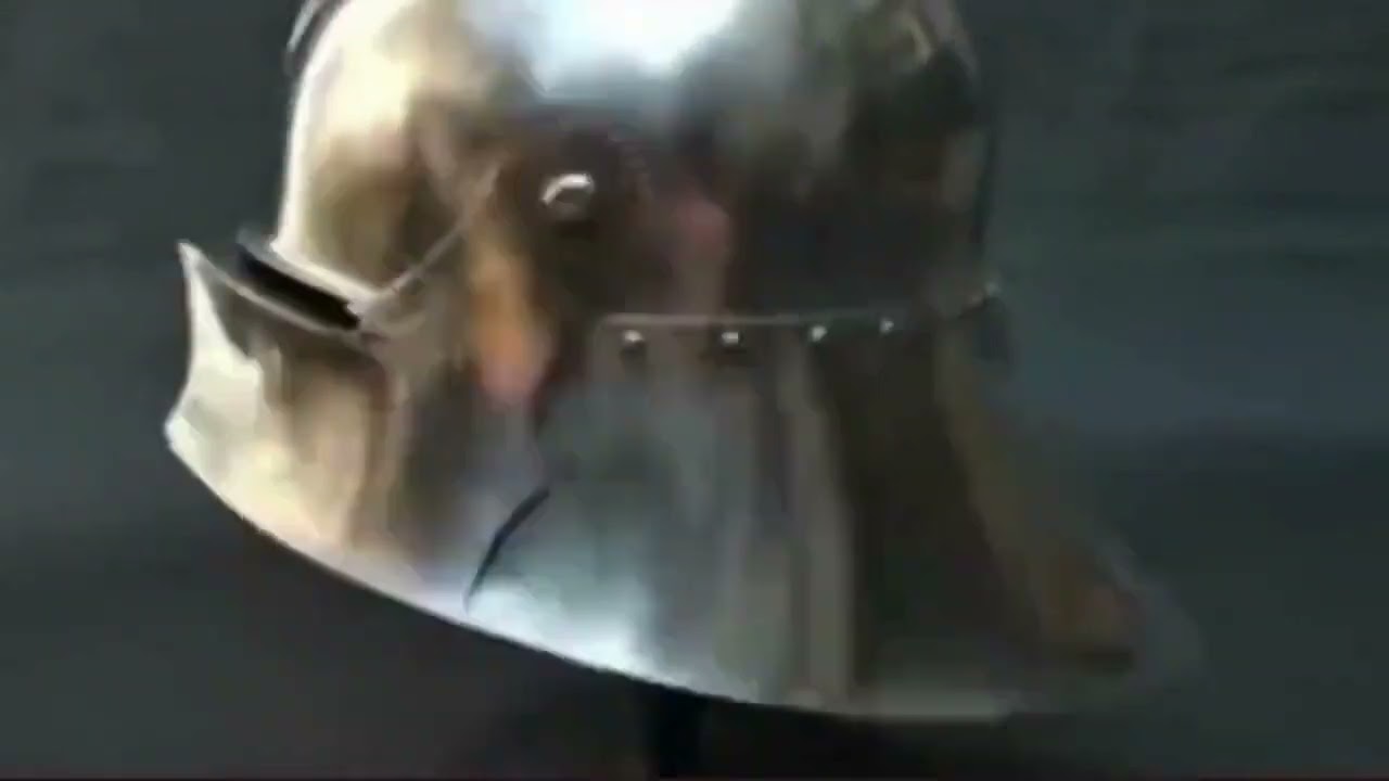 Artisans Hub Handmade German Sallet Helmet | 15th Century Knight Armor for LARP & SCA