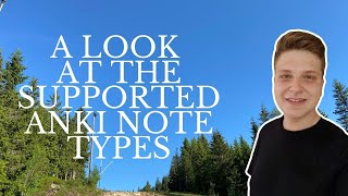 Celebrity A look at the supported Anki note types Profile
