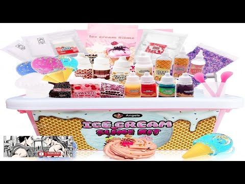 Angels Ice Cream Slime Making Kit For Girls DIY Make Your Review