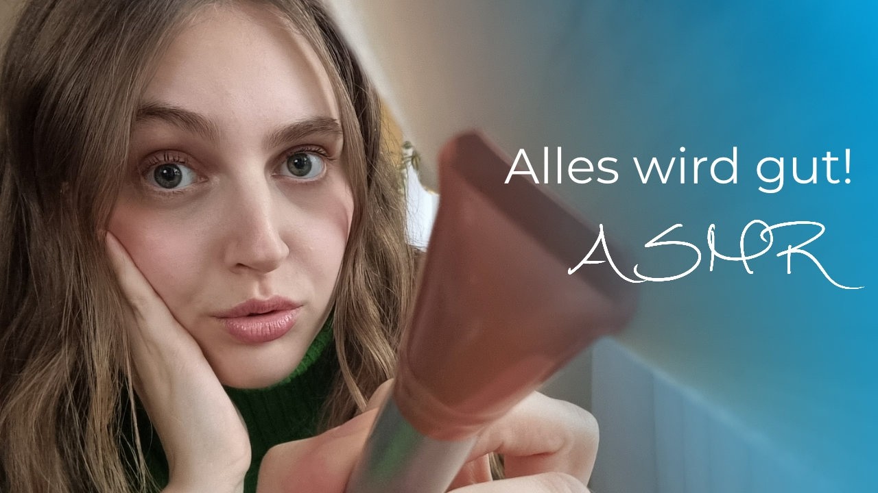 ASMR Ich helfe dir beim Entspannen! Positive Affirmationen auf deutsch