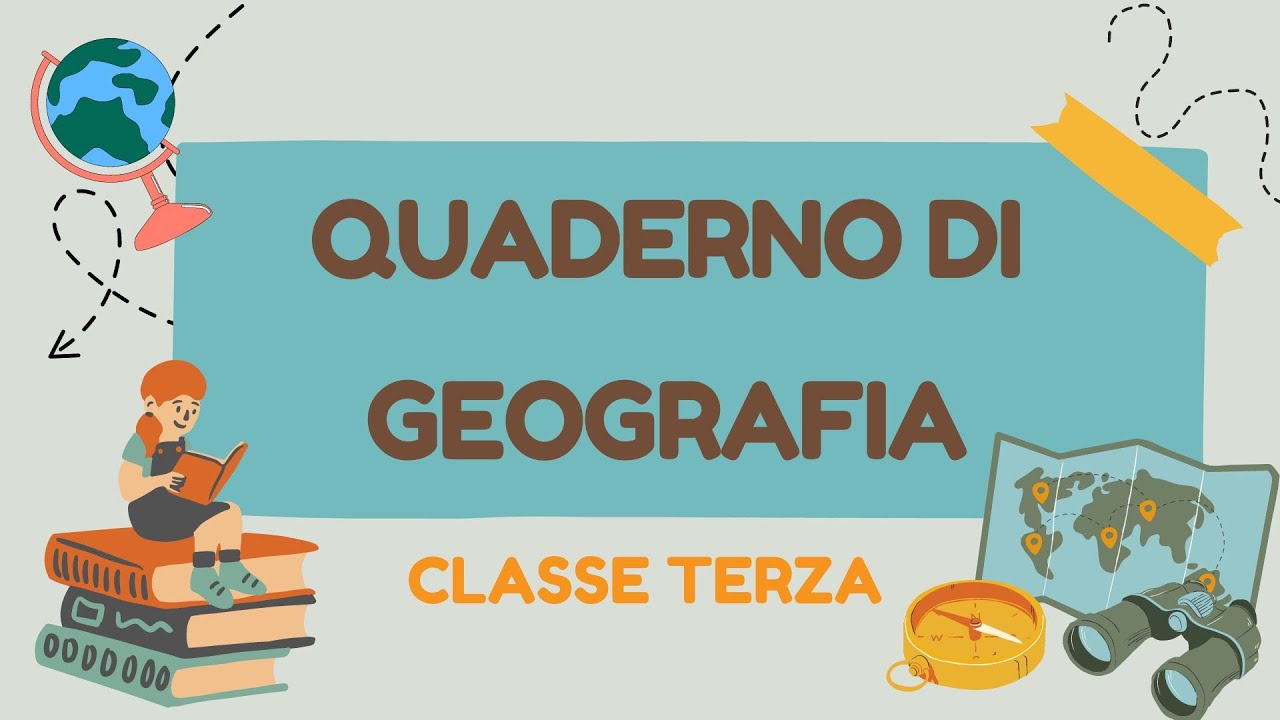 GEOGRAFIA - CLASSE TERZA: