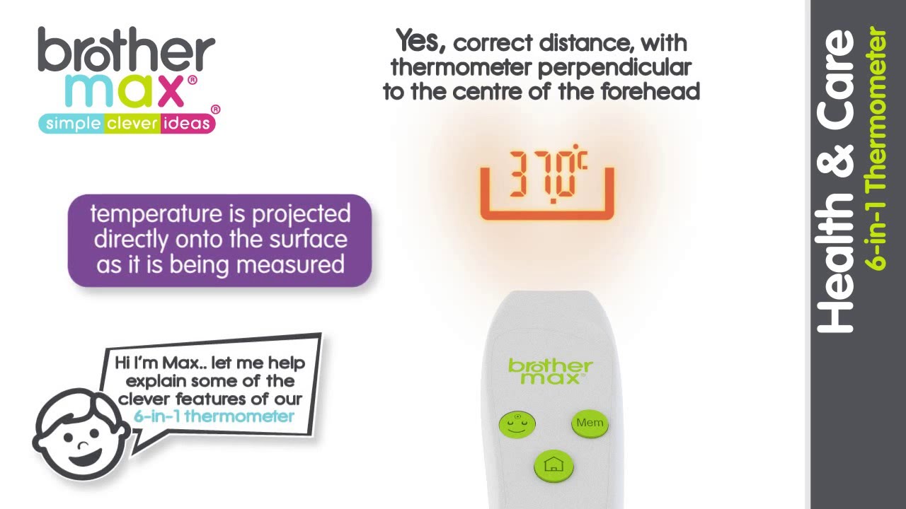 Brother Max 6in1 Thermometer YouTube
