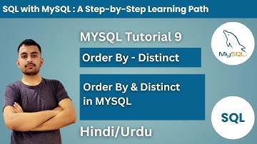 MySQL Order by Clause and Distinct | Tutorial No 9