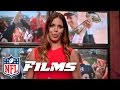 Katie nolans best behind the scenes bloopers  nfl films presents