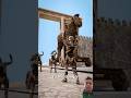 Soldiers Hiding Inside a Giant Horse | Education Films