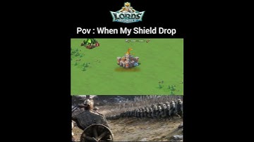 When Shield Drop #lordsmobile #shortvideo #viral #gaming #popular