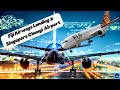 Fiji Airways Landing @ SIN Changi Airport ||ORIGINAL ENGINE SOUND/ INFLIGHT  AMBIENT  LANDING MUSIC.