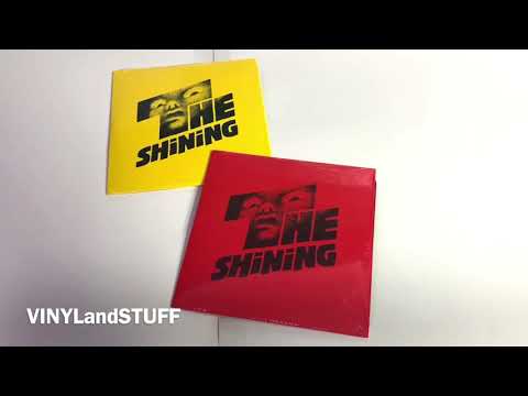 The Shining - 7” Red & Yellow Mondo Vinyl Record Unboxing Horror