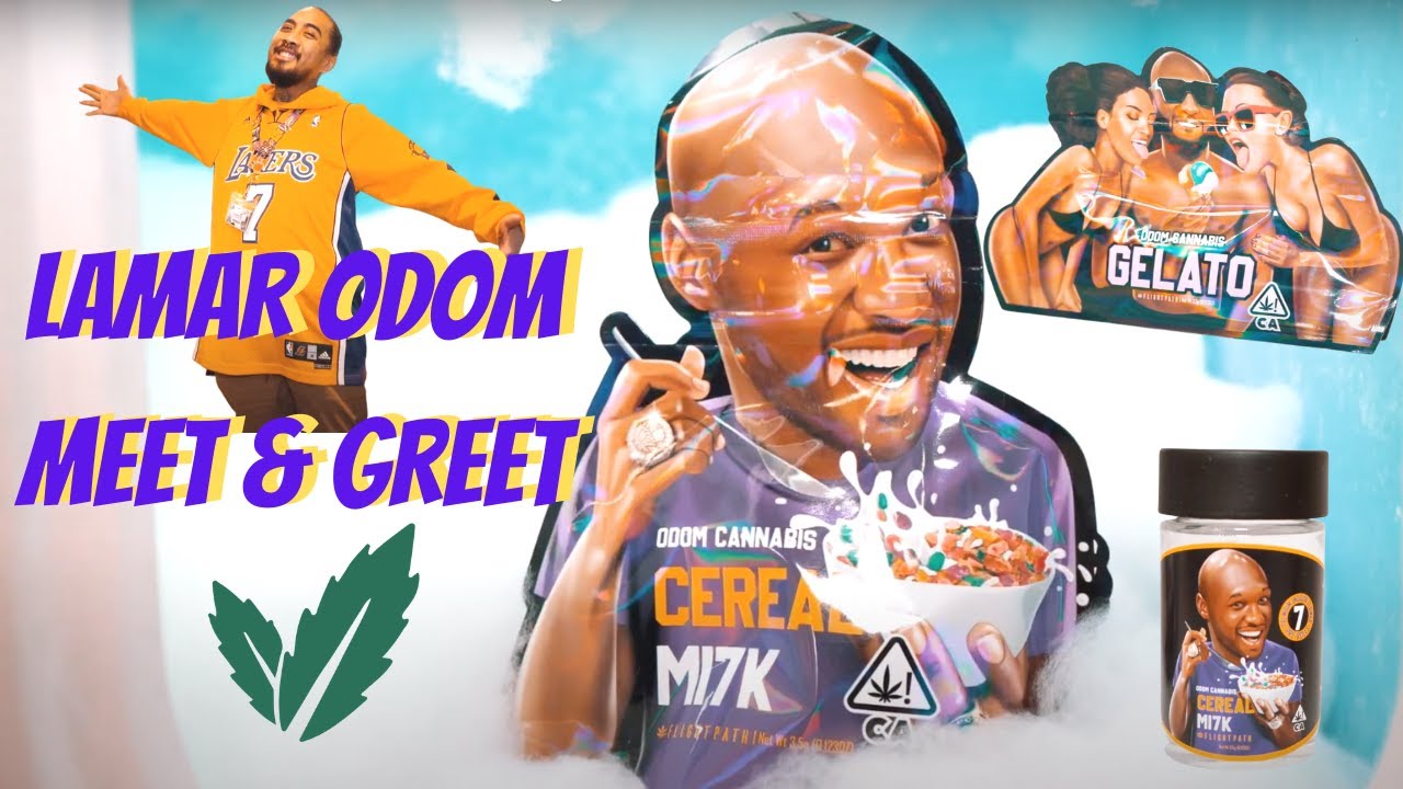 LAMAR ODOM DROPS "ODOM CANNABIS" @ CHRONIC LONG BEACH || LAMAR ODOM MEET & GREET