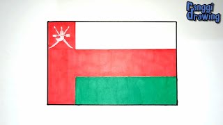 How to Draw The Flag of Oman