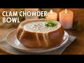 Hygge Clam Chowder | Homemade Comfort in a Bread Bowl