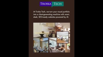 AI WordPress Websites for Interior Designers and Architects - Troika Tech Services