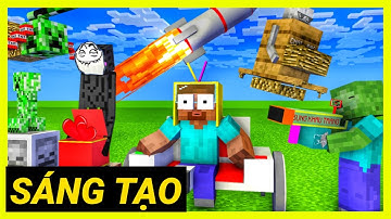 [ Lớp Học Quái Vật ] BUỔI HỌC SÁNG TẠO ( Full ) | Minecraft Animation